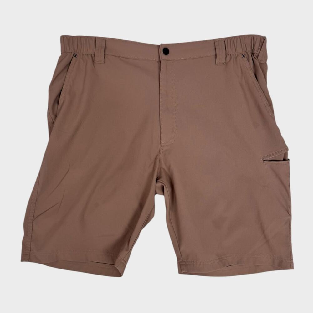 Wrangler Mens Size 40 Khaki Shorts 100% Polyester